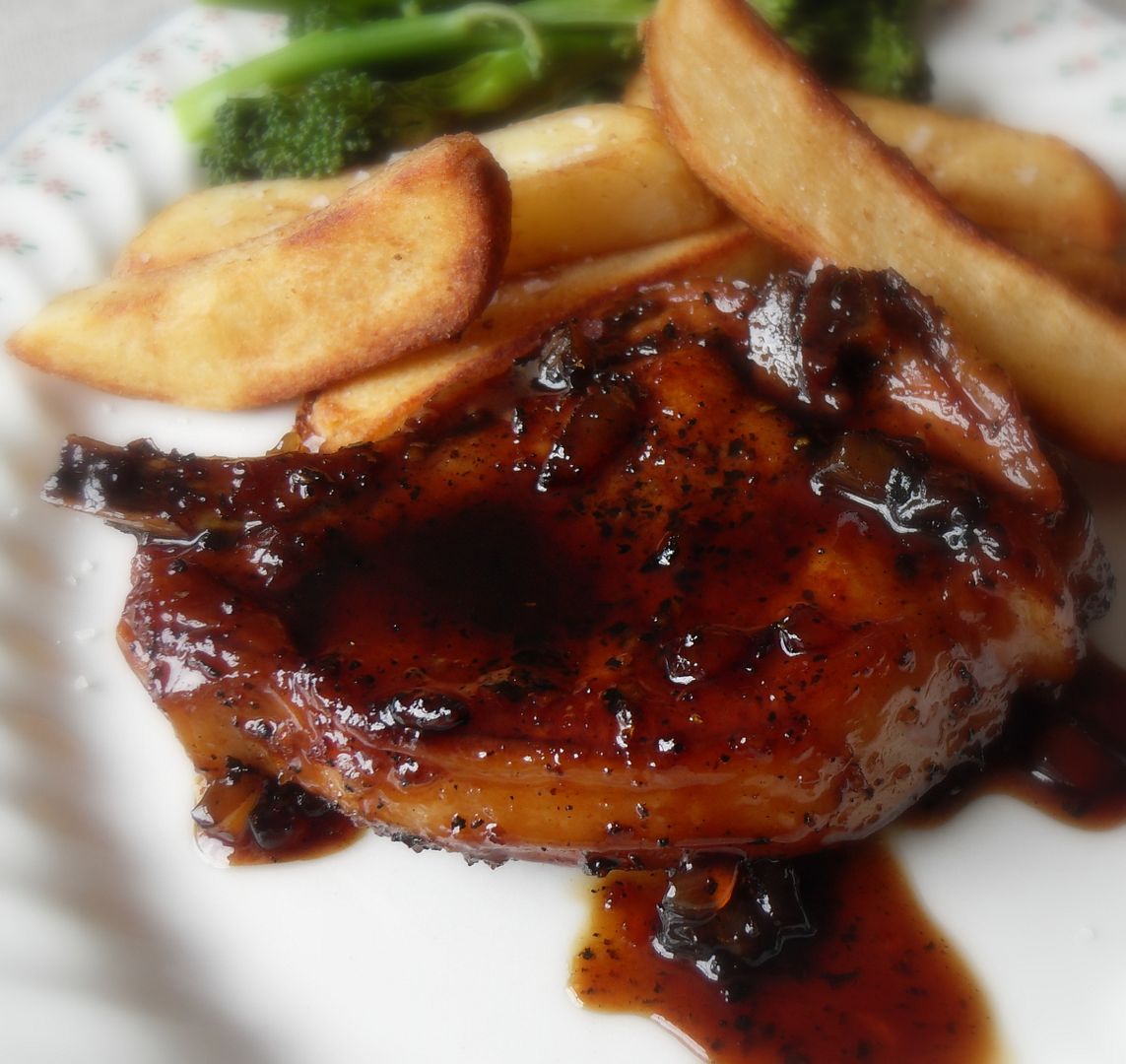 The English Kitchen Soy and Ginger Glazed Pork Chops